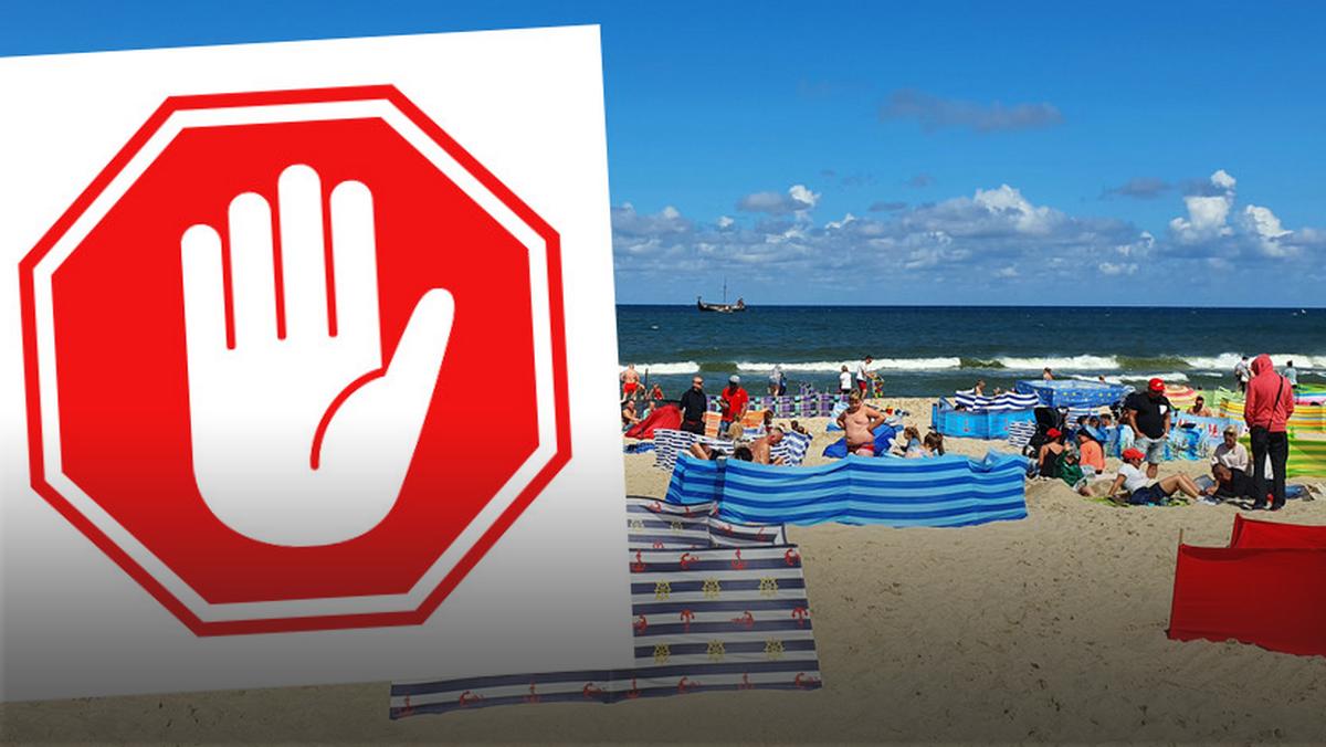 Puste plaże w Polsce