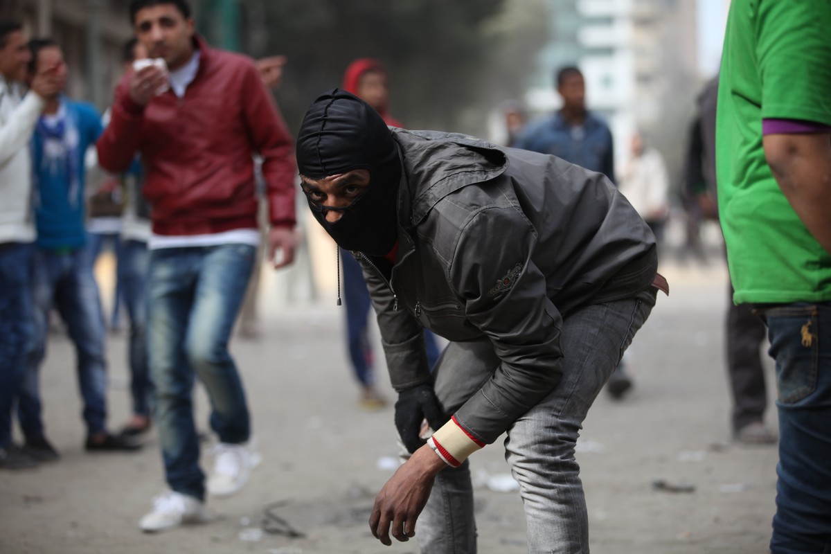 Zamieszki na pl. Tahrir w Egipcie