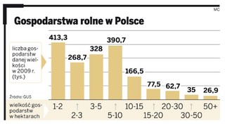 Nawet milion rolników w rzeczywistości nie pracuje. Trzymają się ziemi, bo mają KRUS i dotacje z UE
