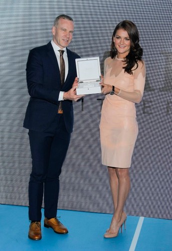 Agnieszka Radwańska i Matthias Breschan