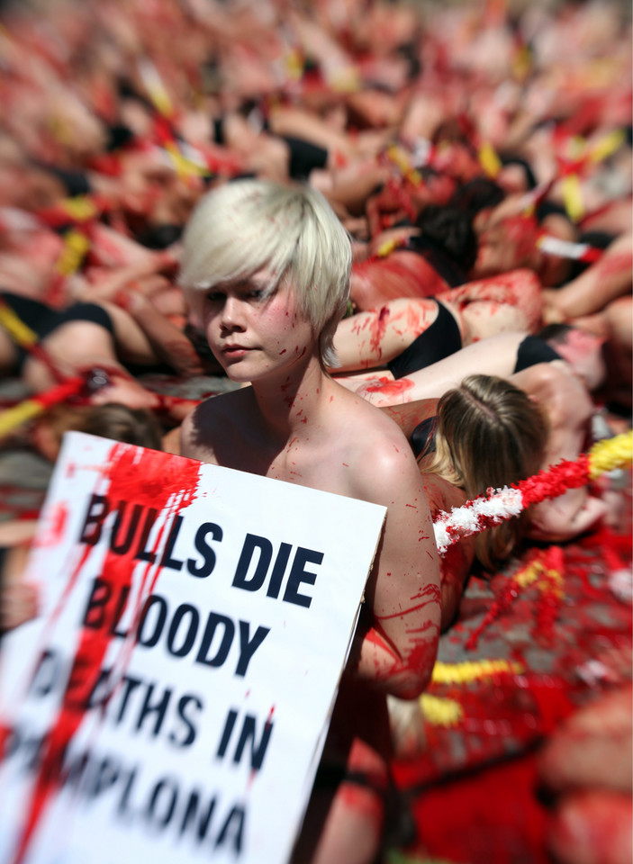 SPAIN PAMPLONA BULLFIGHTS