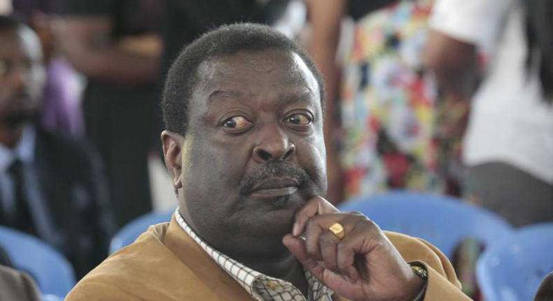 File image of ANC party leader Musalia Mudavadi. Police are investigating the mysterious death of 3 workers who were working on his project in Karen