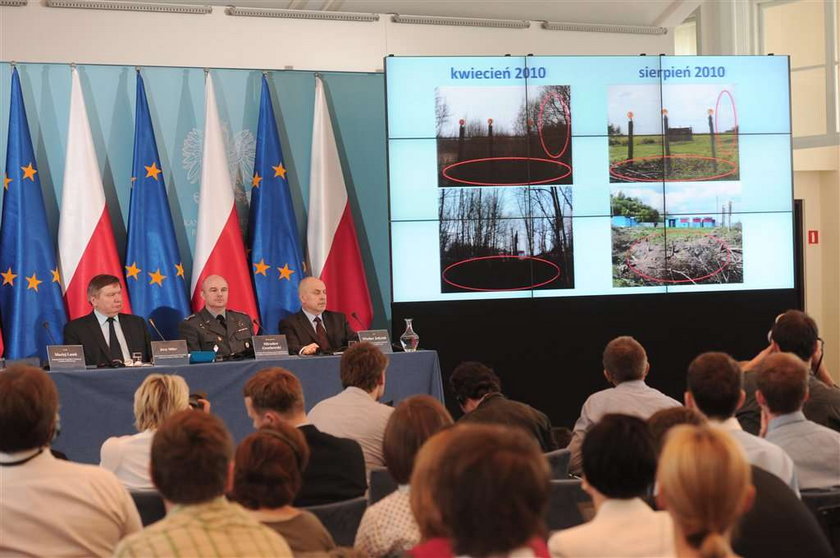 Rodziny Ofiar na konferencji ministra Millera