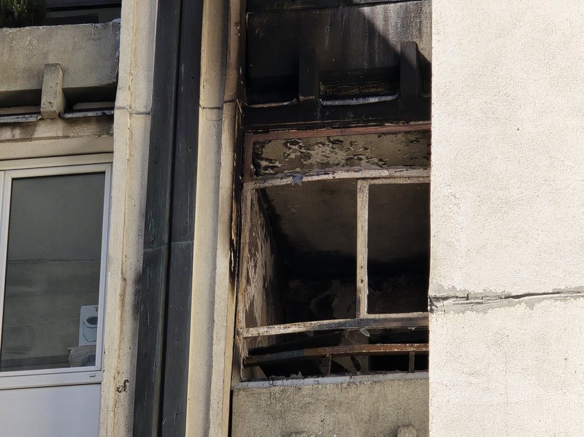 Požar na Novom Beogradu