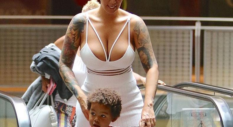 Amber Rose and Sebastian