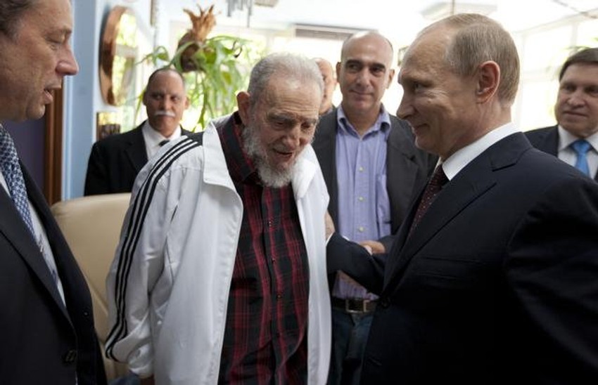 Fidel Kastro i Vladimir Putin