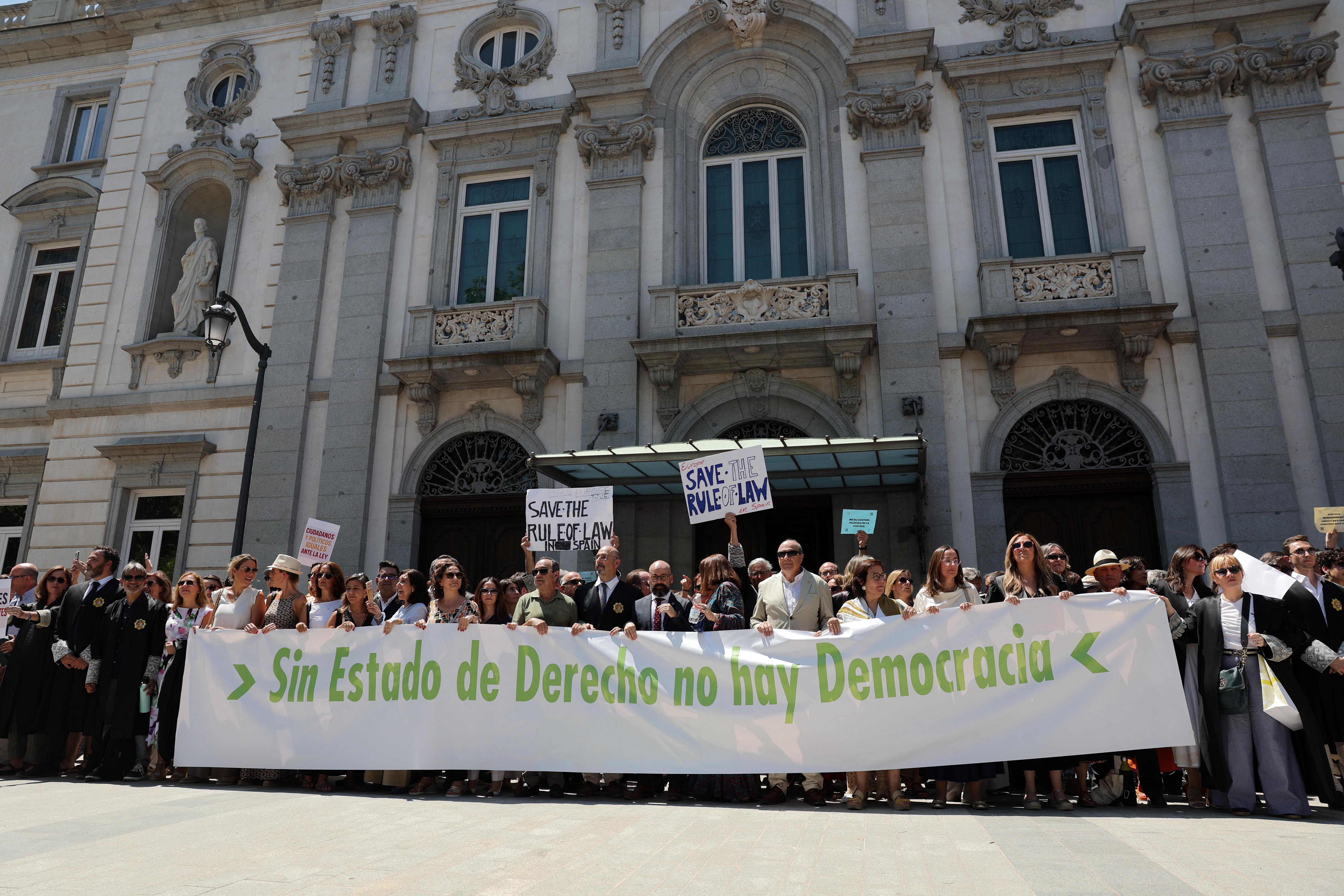 Huelga jueces: 70 por ciento seguimiento vs 30 por ciento Justicia