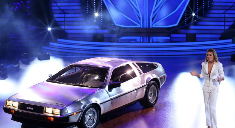 The DMC DeLorean. The infamous brainchild of John DeLorean, the stainless-steel-skinned car that bore his name hit the road for a brief time before a drug bust and financial shenanigans killed the brand. It was renewed by the Back to the Future movies.