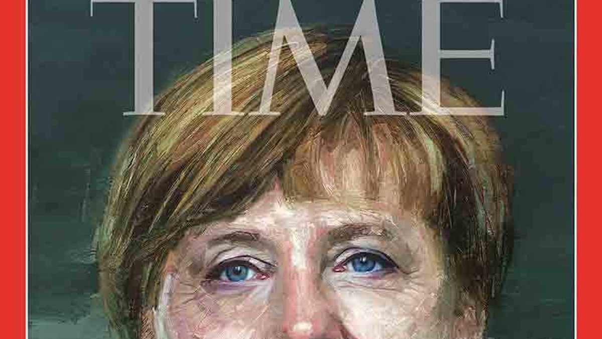 Angela Merkel Time media prasa