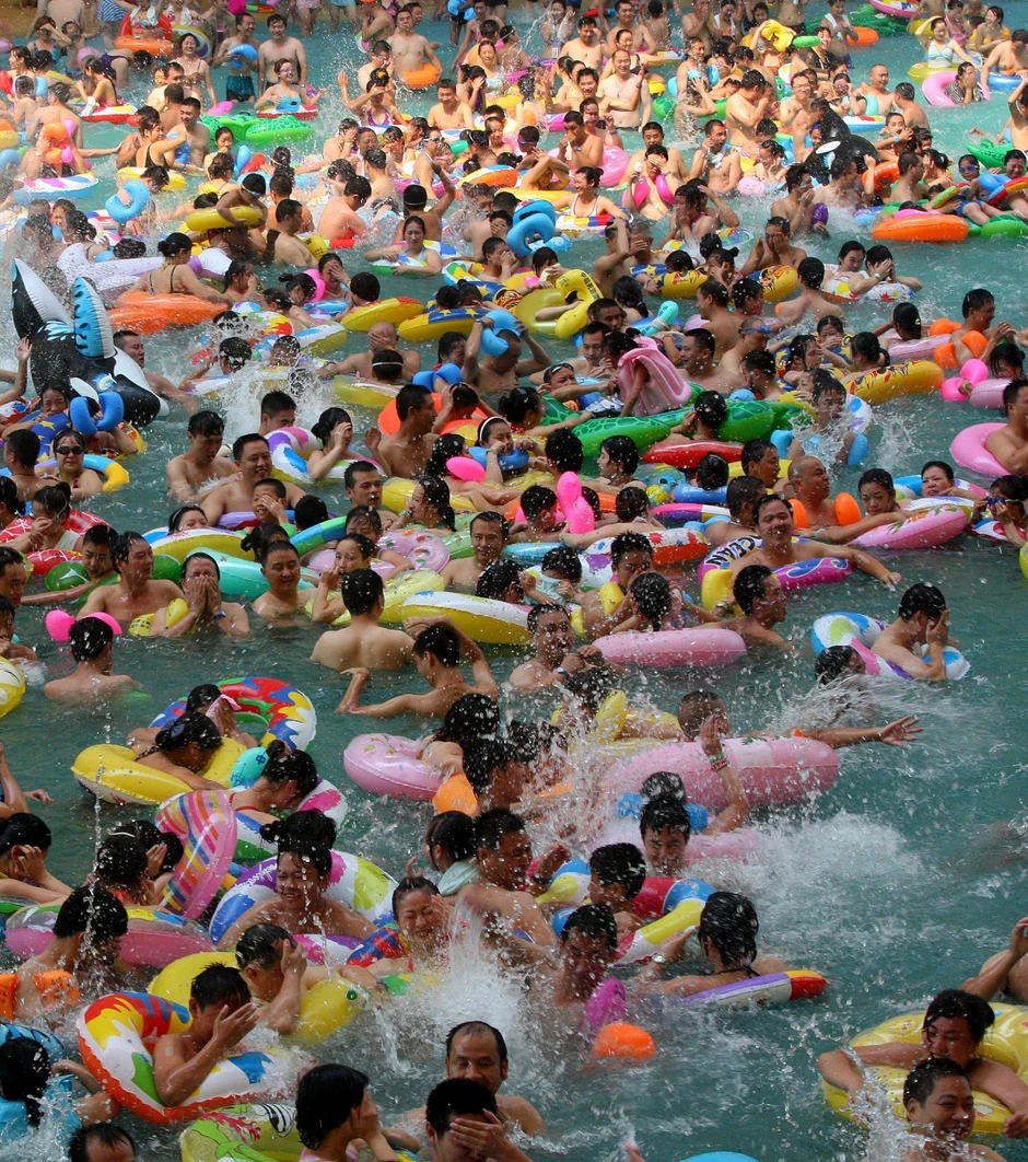 Ni igla da padne: Akvapark u Suiningu