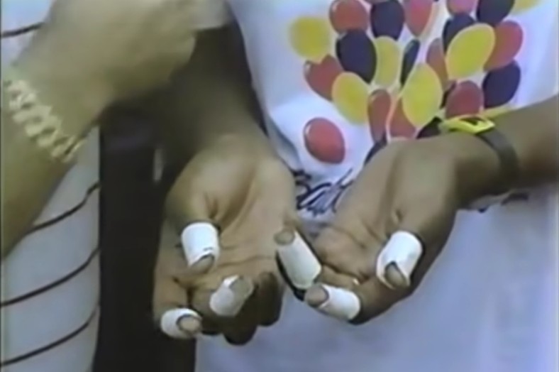 Archival footage of the Atlantic from the 1986 Balloon Festival.