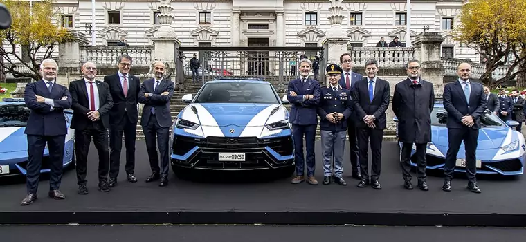 Lamborghini Urus dla włoskiej policji. Nie będzie jednak służyło do pościgów