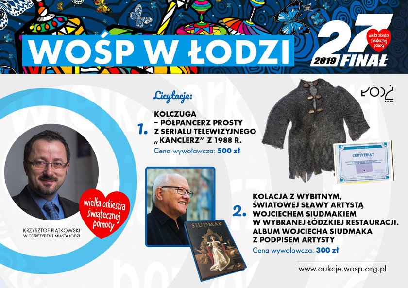 WOŚP w Łodzi 2019