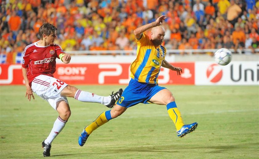 APOEL - Wisła 3:1. Niedostępne bramy raju