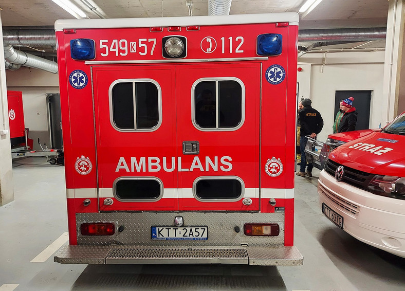 Ambulans na bazie Forda 350E Cutaway przekazany Ukrainie