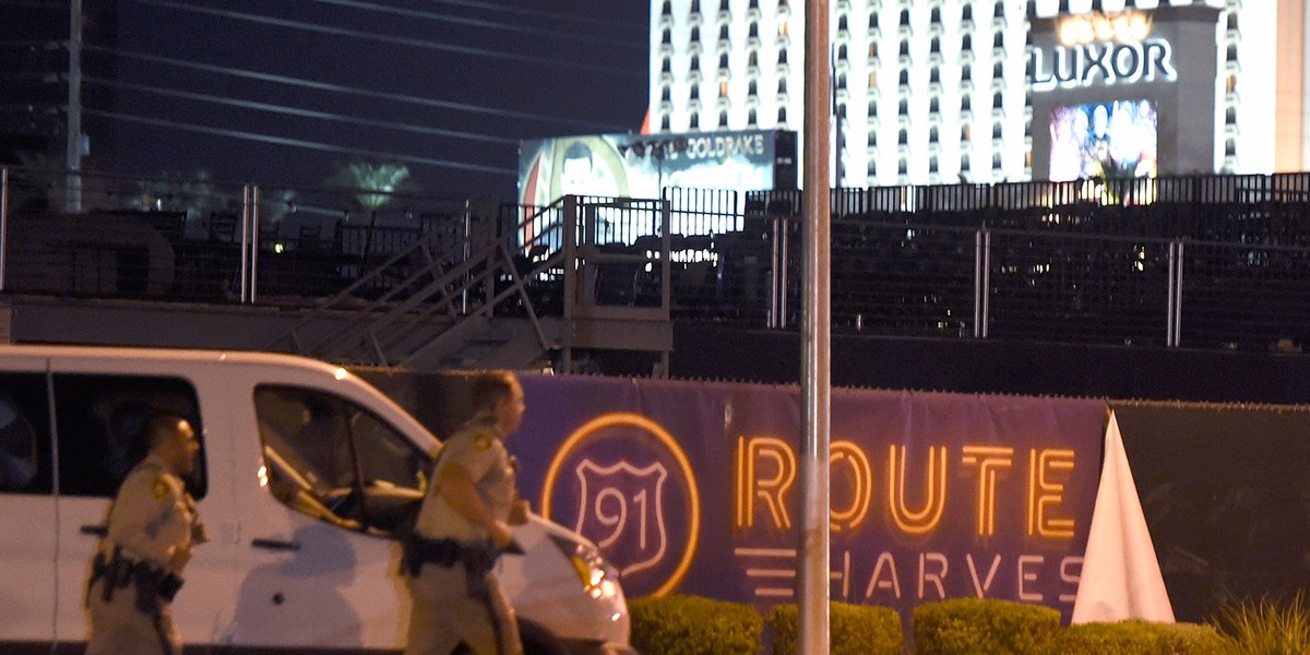 The Las Vegas shooter took 'more than 10' suitcases into his hotel suite in the days before the massacre