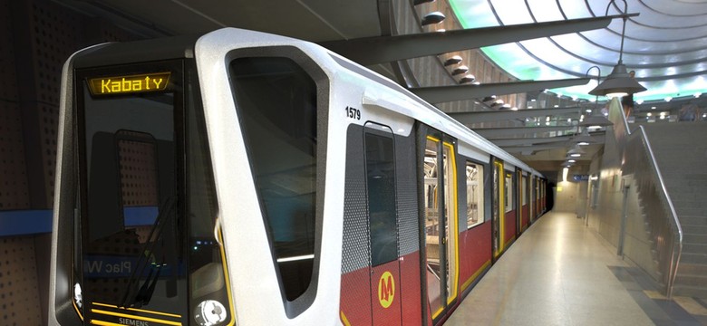 Oto nowe wagony warszawskiego metra