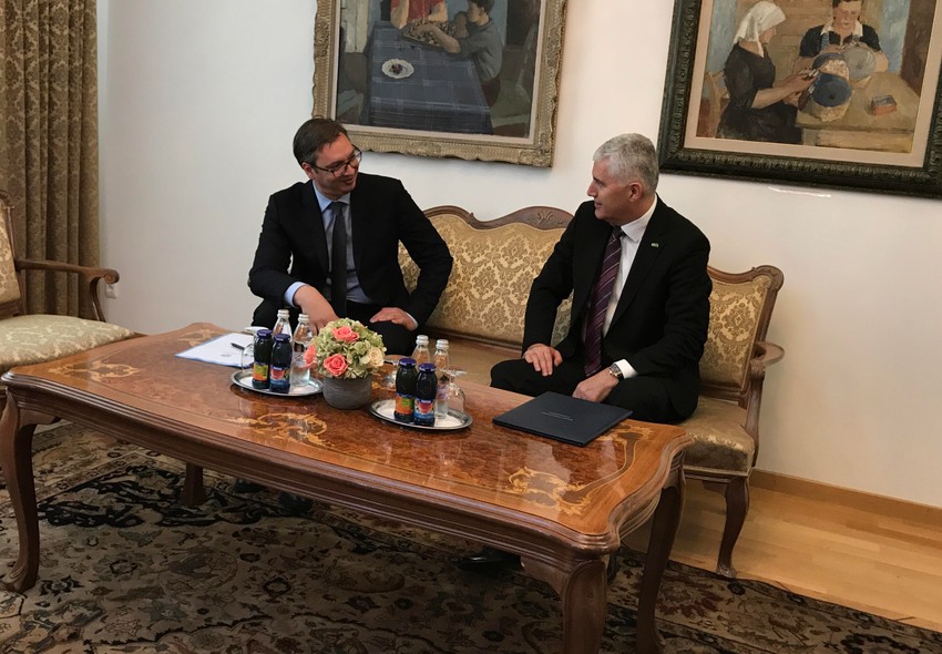 Razgovor: Vučić i Čović