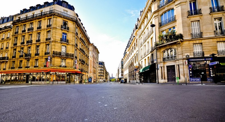 empty paris