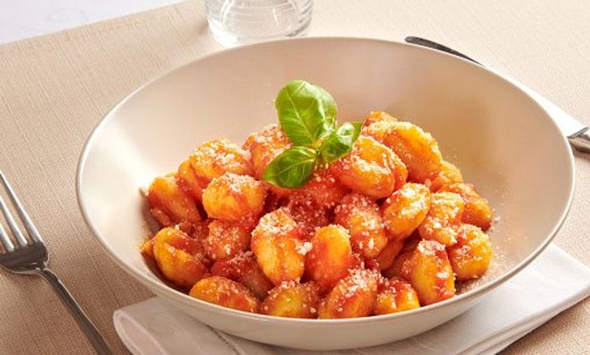 Gnocchi z sosem pomidorowym