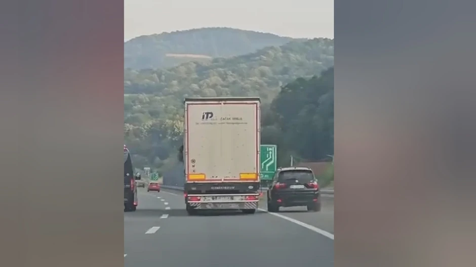 Nasilnička vožnja kod Požege