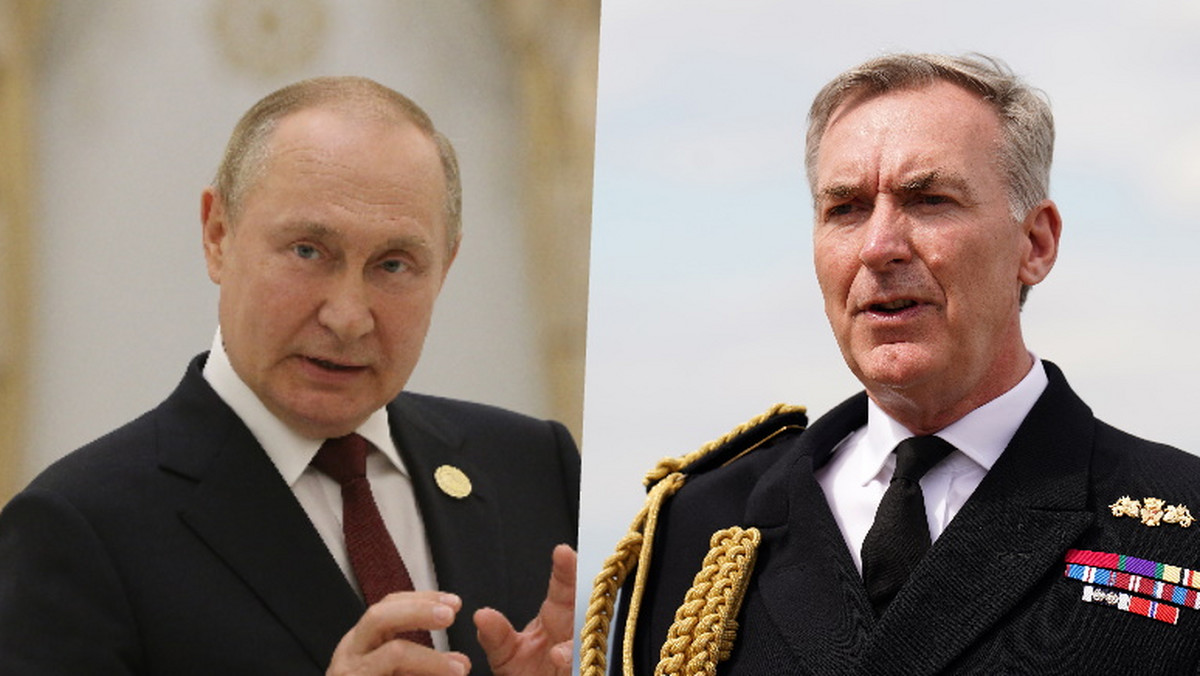Brytyjski admirał o największym problemie Putina. To nie sprzęt