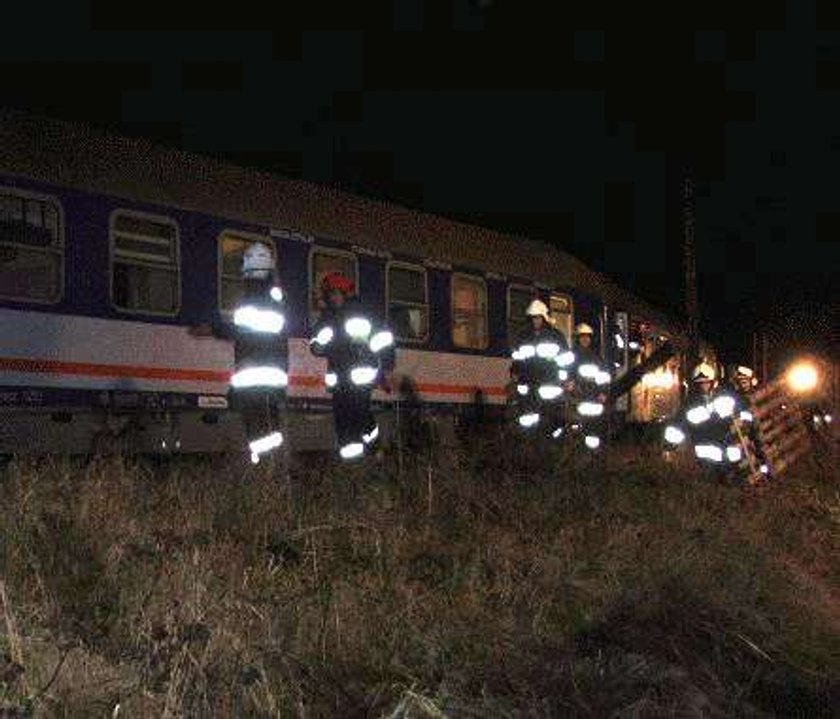 Ten maszynista wykoleił pociąg! Foto