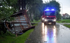 Burze i wichura w południowej Polsce. 1100 interwencji straży pożarnej