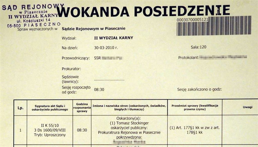 Aktor "Klanu" nie pojawił się w sądzie! Zaspał?