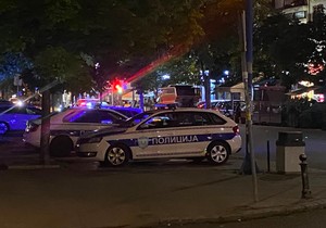 Mesto gde je devojka izbodena kod Vukovog spomenika