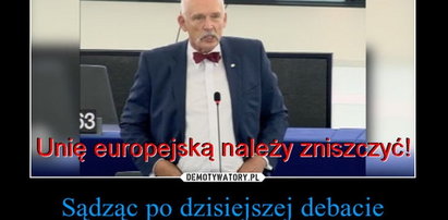 Memy po wystąpieniu Beaty Szydło w PE