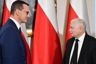 Mateusz Morawiecki i Jarosław Kaczyński