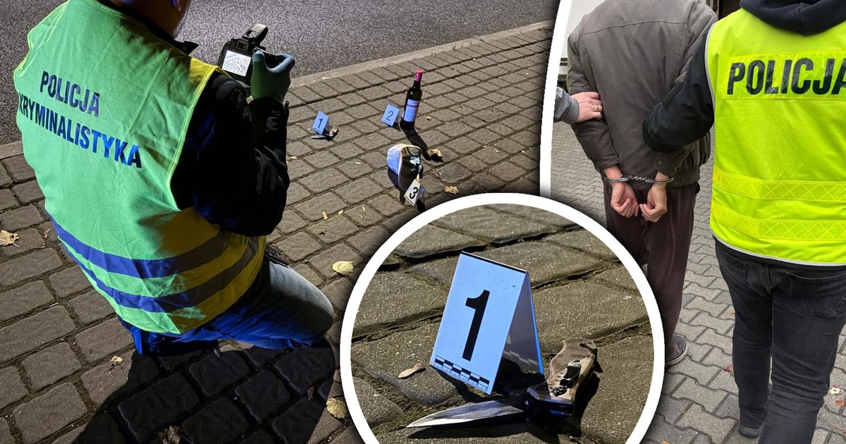 Nożownik zaatakował na przystanku w Cieszynie. "To były sekundy"