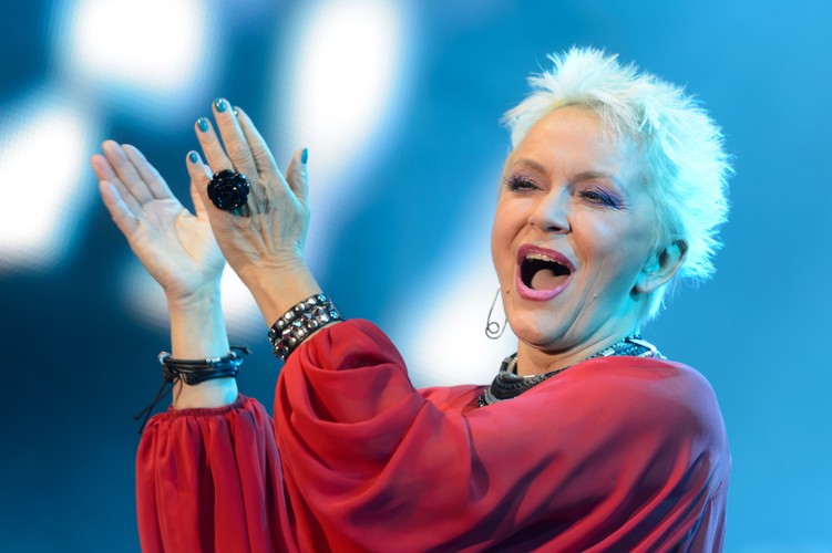 Małgorzata Ostrowska na koncercie Męskie Granie. Poznań, 9 lipca 2017.