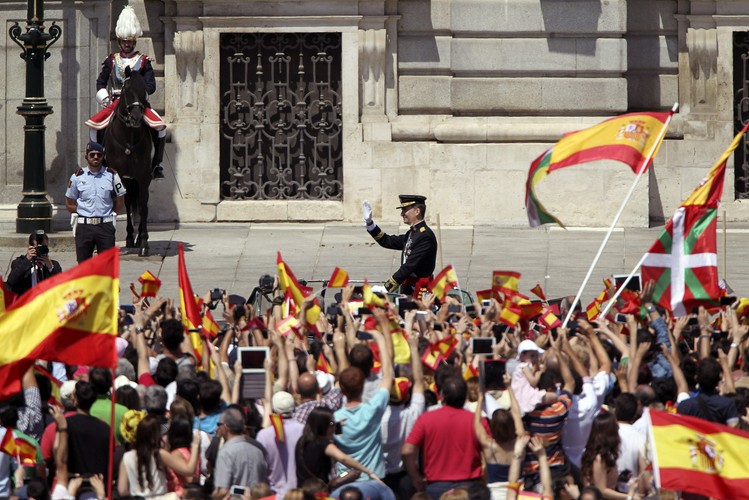 Filip VI. Fot. EPA/JAVIER ETXEZARRETA