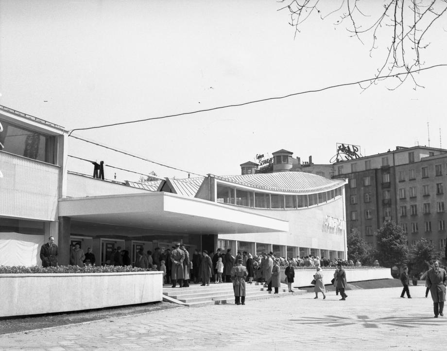 Otwarcie Supersamu przy ul. Puławskiej w 1962 r.