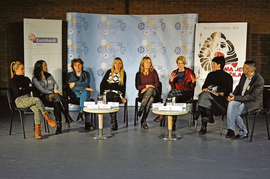 Autorski tim predstave "Sama je tražila"