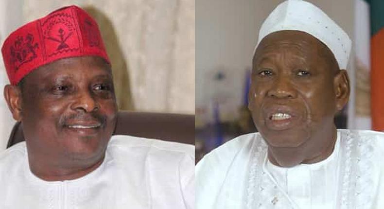 Rabiu Kwankwaso and Abdullahi Ganduje are set to determine the next governor of Kano state (Legit)
