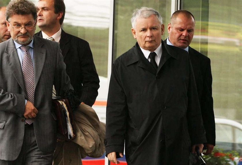 Kaczyński wyszedł przed końcem spotkania