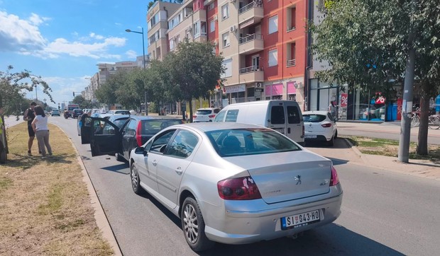  Lančani sudar u Novom Sadu