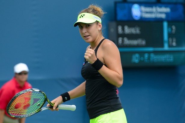 Bencic pierwszą półfinalistką turnieju WTA w Tokio