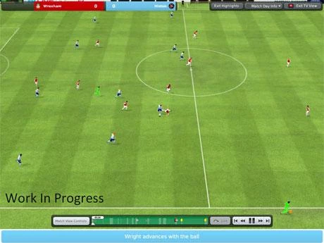 Screen z gry "Football Manager 2011"