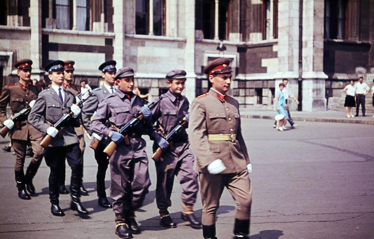 A munkásőrséget 1957-ben alapították, és egészen 1989-ig működött / Fotó: Fortepan, N. Kósa Judit