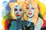 courtney love ilustracja 