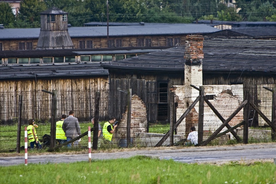 LUBLIN POŻAR NA MAJDANKU