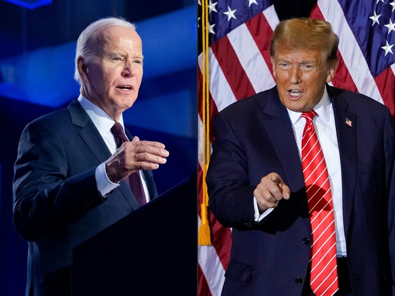 Joe Biden i Donald Trump, 2024 r.