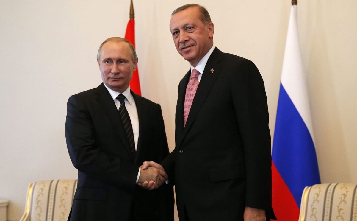 Władimir Putin i Recep Tayyip Erdogan