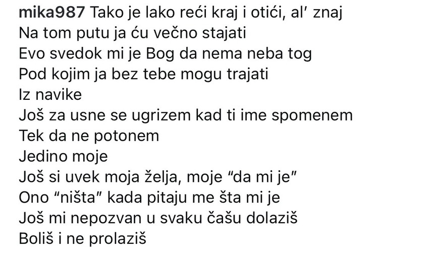 Oglasila se žena Željka Rutovića