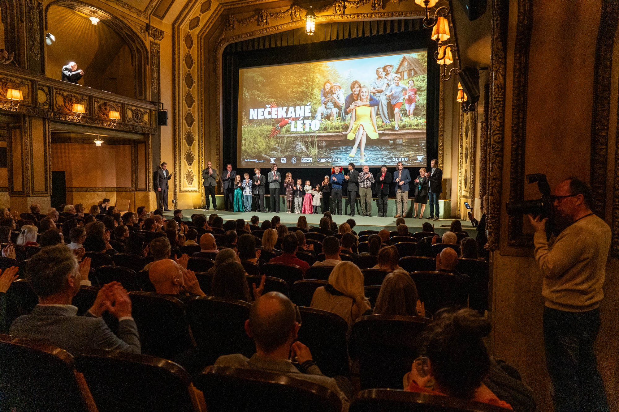 Premiéra filmu Nečakané leto.