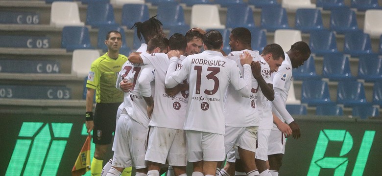 Pierwszy gol Linettego w barwach Torino. Sassuolo nie zajęło fotela lidera